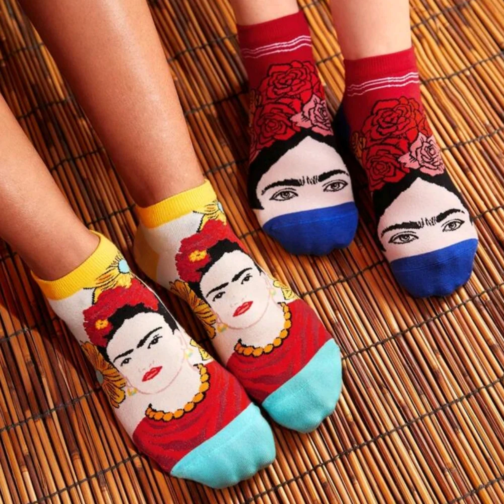 Frida Kahlo Ankle Socks